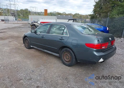 2005 Honda Accord 2.4 Lx z USA, uszkodzony, nr VIN 1HGCM56445A151290